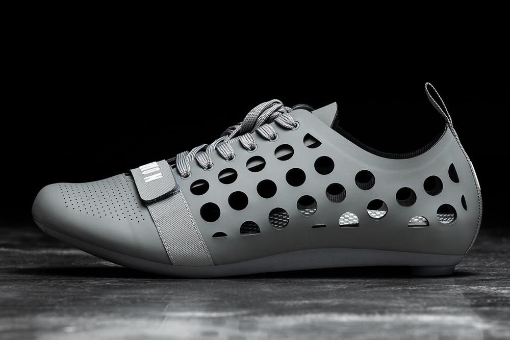 Chaussures De Cyclisme NOBULL Femme Grise - Chaussures NOBULL Concrete,France (3701-FIBEH)